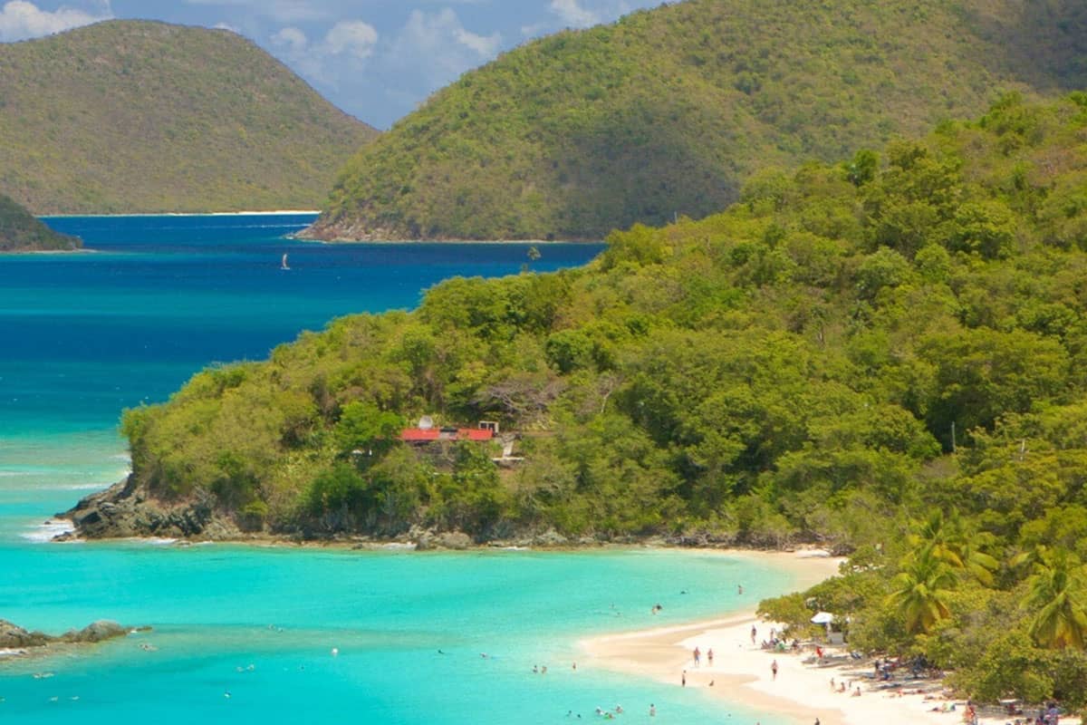 Visit caribbean - travel and tour world Serene blue crystal clear waters in beach