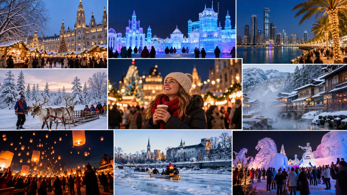 Global winter festivals showcase cultural tourism and festive travel - travel and tour world Winter festivals