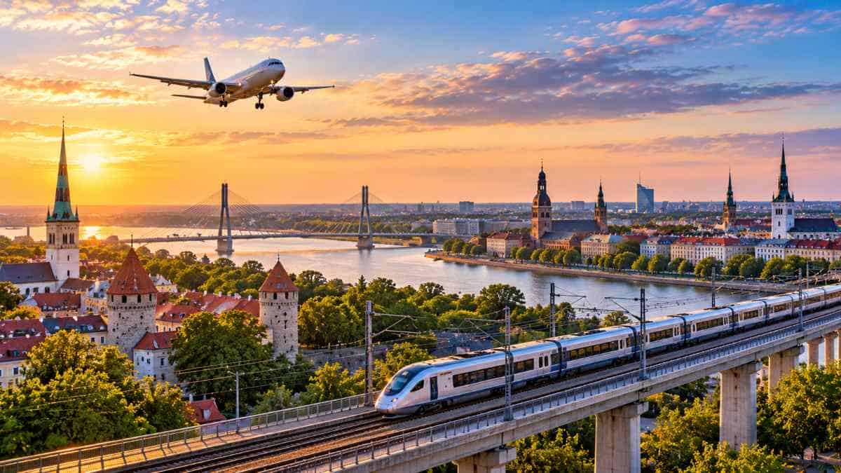 Air-rail - travel and tour world Baltic capitals move towards connected air and rail travel