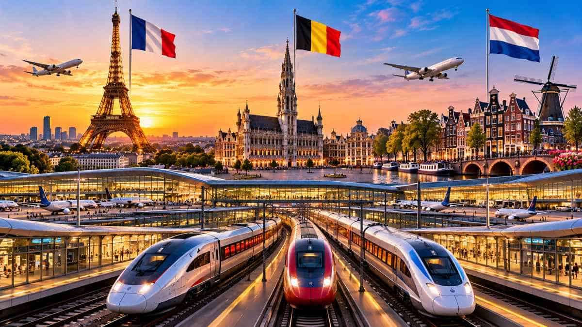 Air-rail - travel and tour world High-speed rail connects three european capital cities