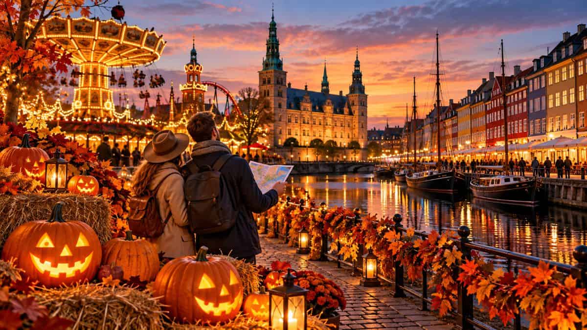 Denmark halloween 2026 autumn travel planning at twilight