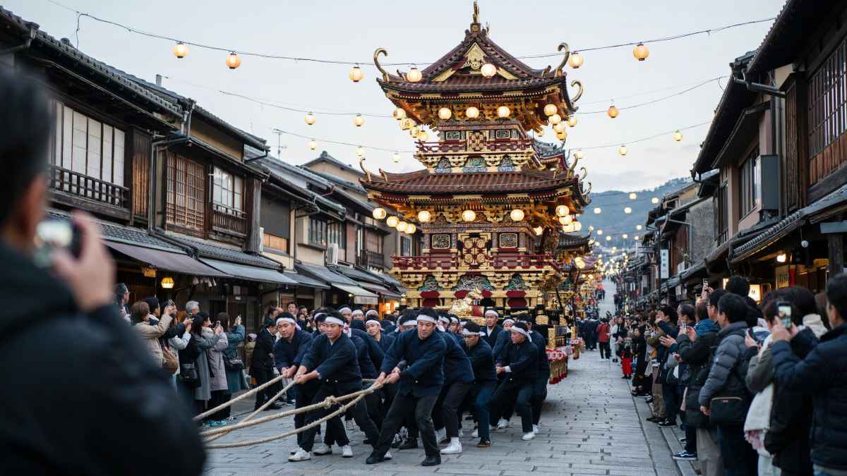 Autumn - travel and tour world Takayama celebrates japan's Traditional Autumn Heritage