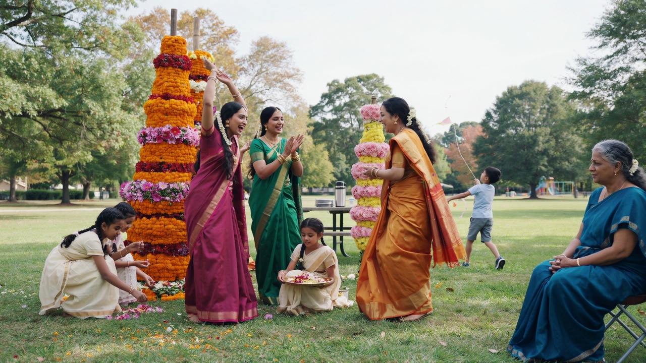 Usa celebrates telangana's spectacular bathukamma festival across texas, california, new jersey, chicago and more: everything you need to know