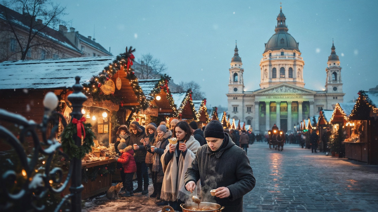 Budapest christmas market 2026 lights up hungary with basilica shows, crafts and festive food: what all you need to know
