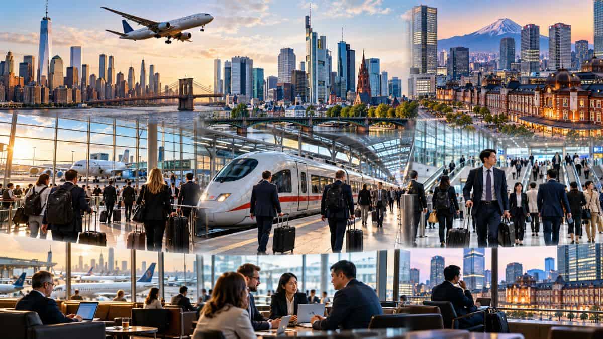 Business travle - travel and tour world Corporate business travel spending comparison across the united states, germany and japan