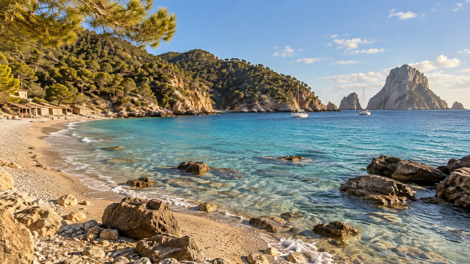 Cala-benirras-ibiza-autumn-beachjpg - travel and tour world Spain’s cala benirràs puts ibiza in the spotlight for a relaxed european autumn beach escape: all you need to know