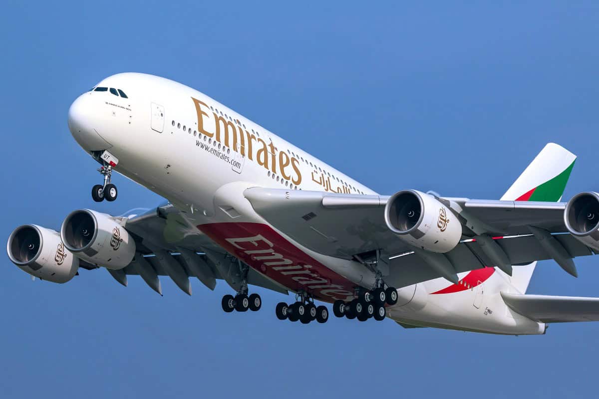 Emirates flight a380