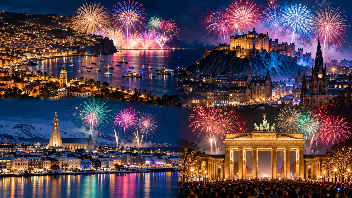 Europe new year - travel and tour world Madeira Aligns With Edinburgh as Europe’s New Year Celebrations Put Hotel Prices, Flight Demand and Winter Tourism Under the Spotlight