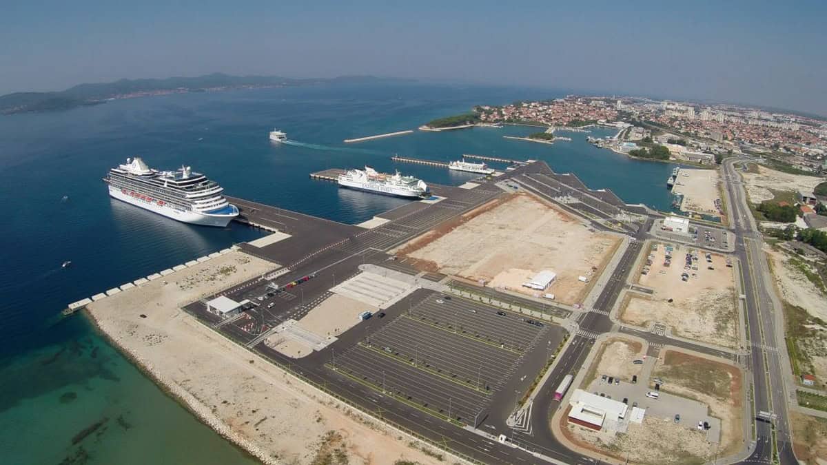 Zadar port