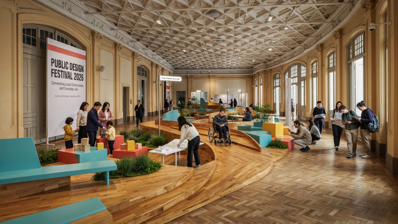 South korea - travel and tour world Visitors explore south korea's Public Design Festival 2026, featuring exhibitions and community projects across 230 nationwide locations.
