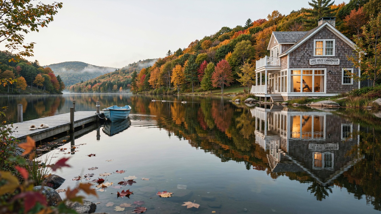 New york travel grows as lake house canandaigua combines wellness, nature and autumn retreat experiences.