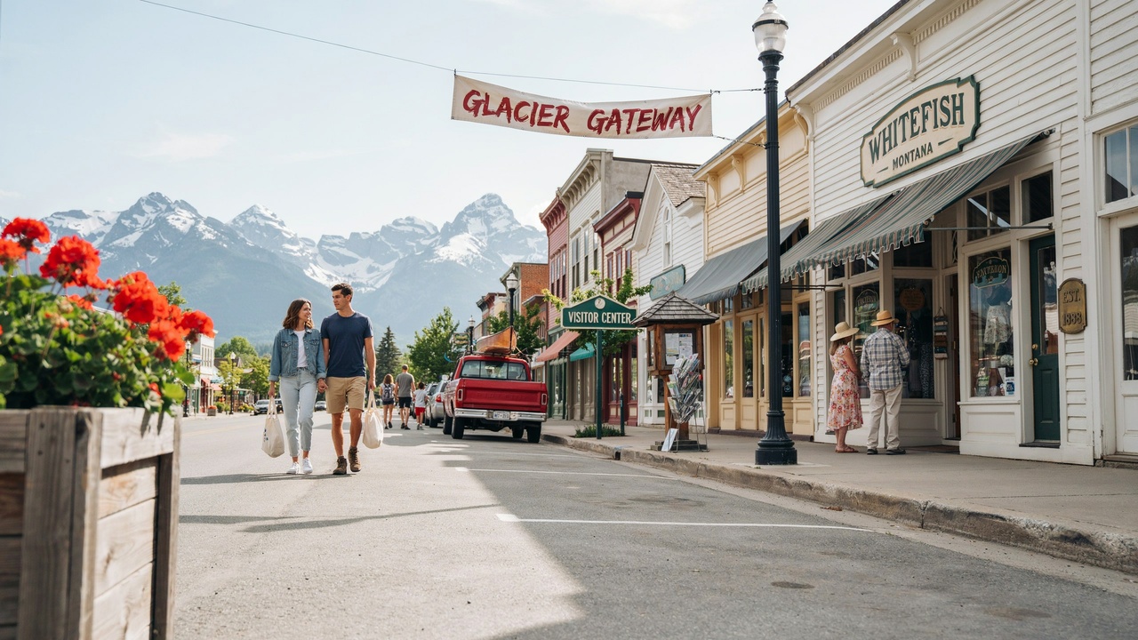 Montana travel surges as whitefish combines glacier park, skiing, lakes, trails and year-round adventures.