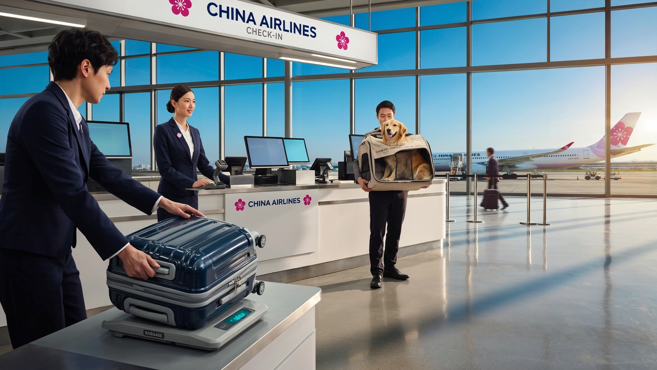 China airlines - travel and tour world Taiwan’s China Airlines Raises Baggage and Pet Travel Fees from 16 October 2026, with Some Charges Up Over 30% – Travel And Tour World