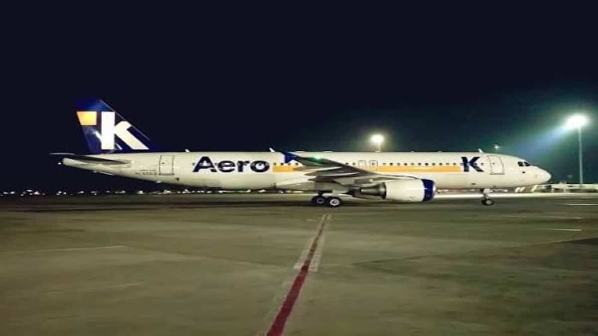 Aero k airbus a320 representing the new matsuyama to cheongju route linking japan&rsquo;s ehime prefecture with south korea.