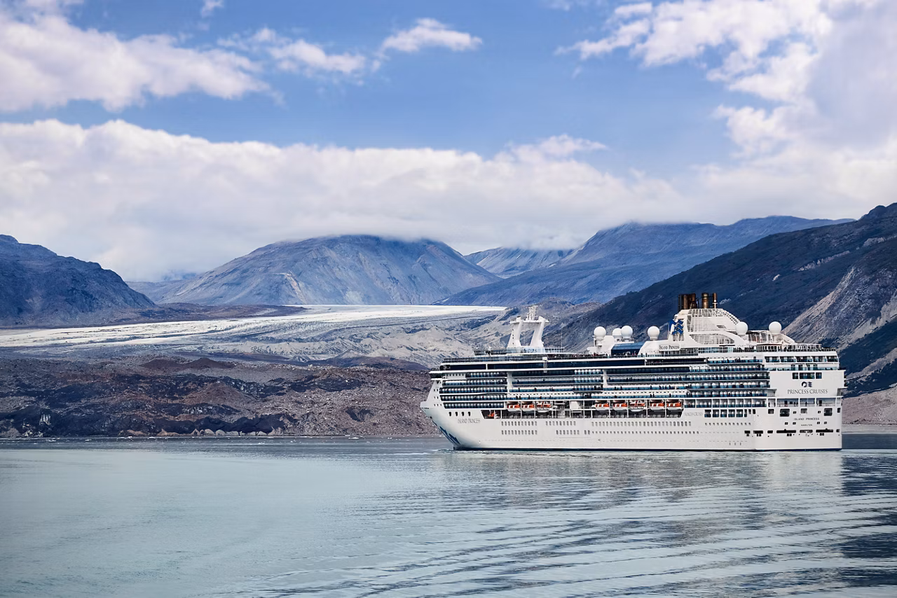 Princess cruises' island princess sailing on its 50-night mediterranean itinerary from fort lauderdale, visiting 24 ports in 2026.