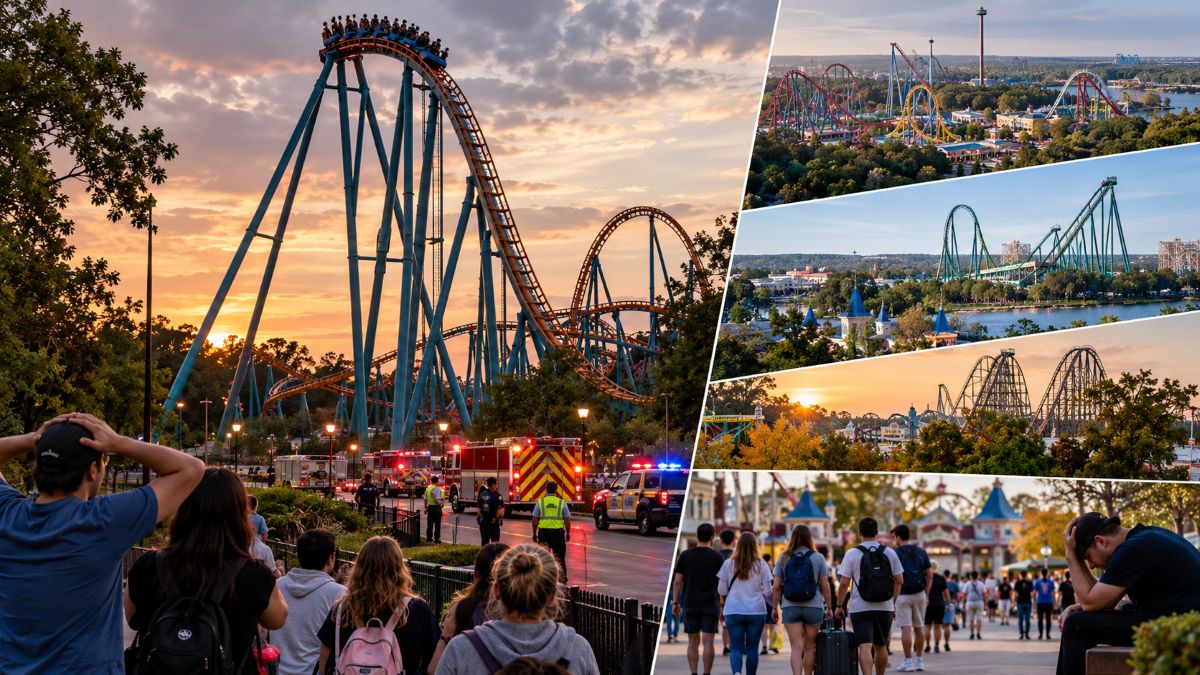 Six flags roller coaster closure after a fatal incident in georgia
