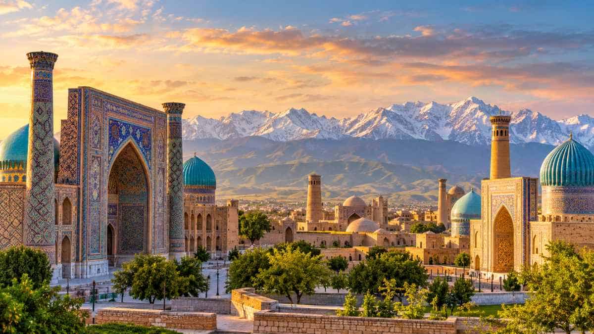 Central asia's historic Silk Road destinations