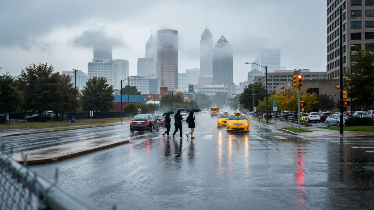 Heavy rain and thunderstorms threaten the southeast and mid-atlantic this weekend, while new york and boston face a much drier weather pattern.
